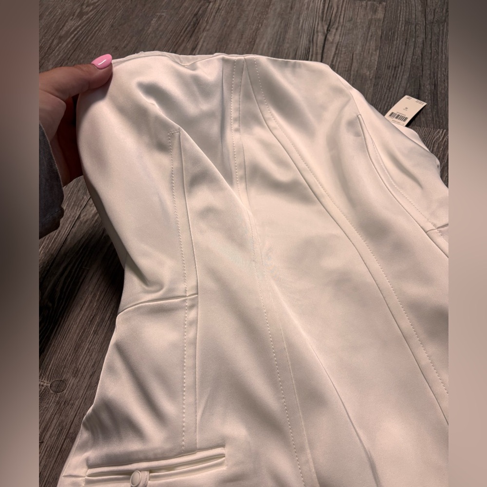 BHLDN Clean Lines Strapless Mini Dress - Picture 4 of 6